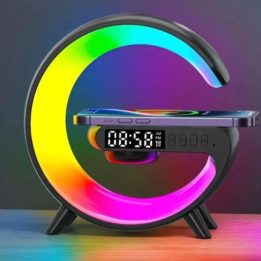 RGB Wireless Charging Dock With Speaker