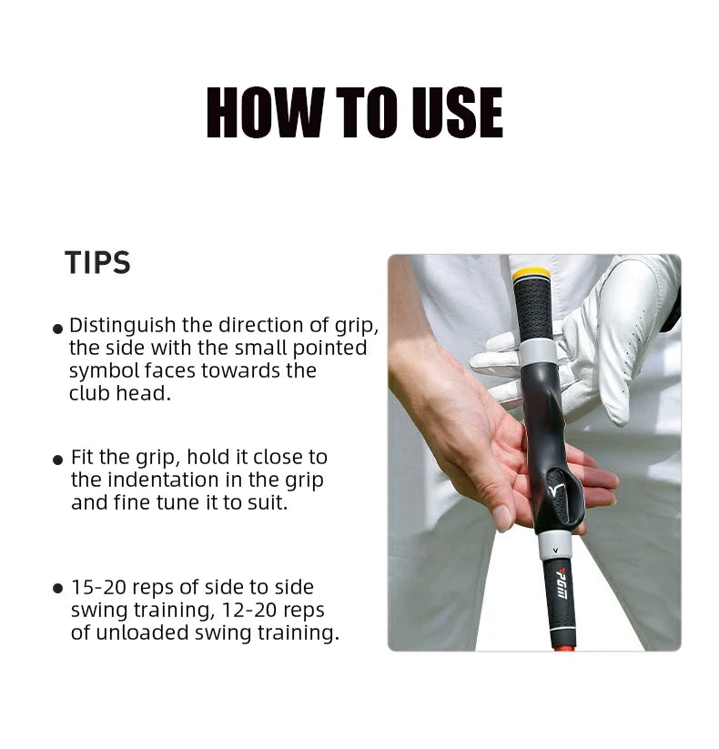 PGM Golf Grip Corrector Trainer Aid for Beginners Practice Putter Swing Training Tool Universal JZQ029