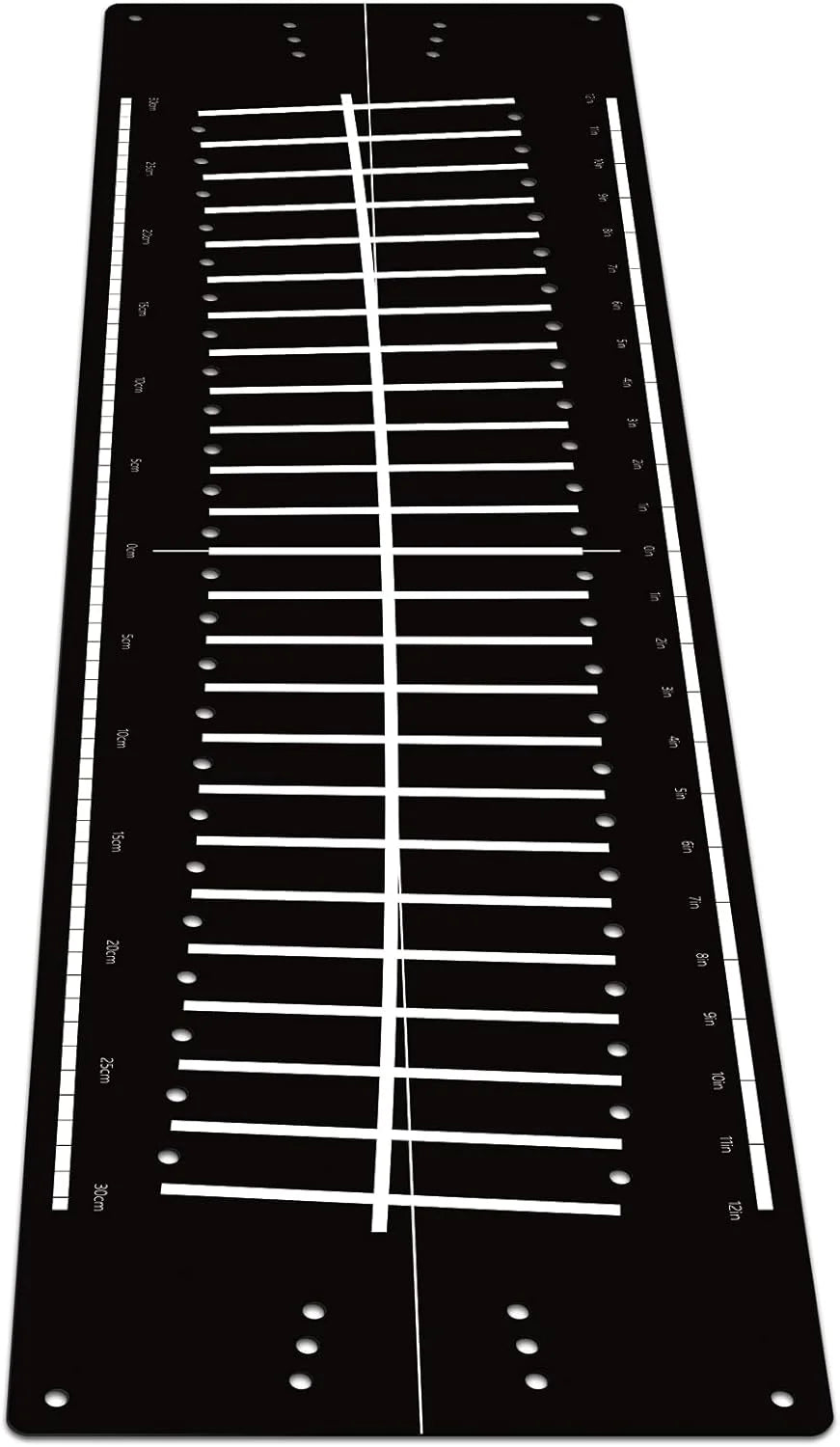 Indoor Golf Putting Mat -Practice Aid with Alignment Track and Putter Training