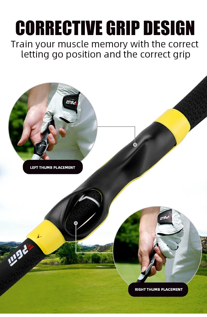 PGM Golf Grip Corrector Trainer Aid for Beginners Practice Putter Swing Training Tool Universal JZQ029